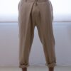 front pleated mens pants